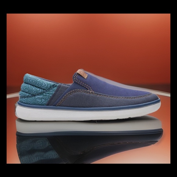 Clarks Men\'s Cantal Easy Navy Combi Vacation laid back summer loafers Sz11 main image 11